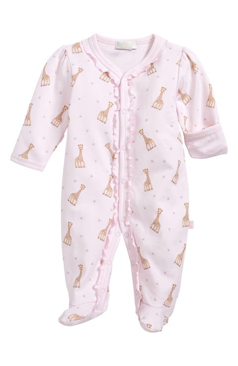 x Sophie la Girafe Print Footie (Baby)
