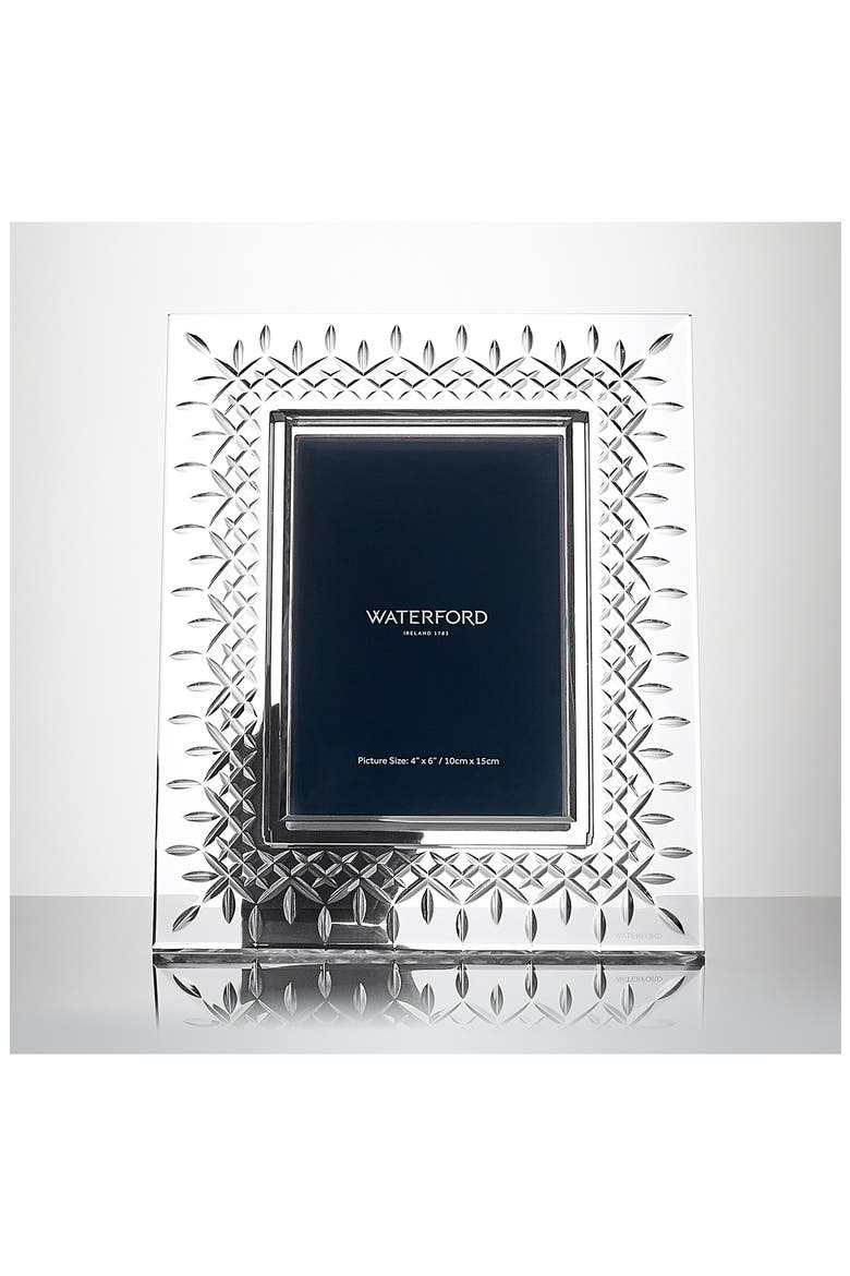 Lismore Crystal Picture Frame, Alternate, color, NO COLOR