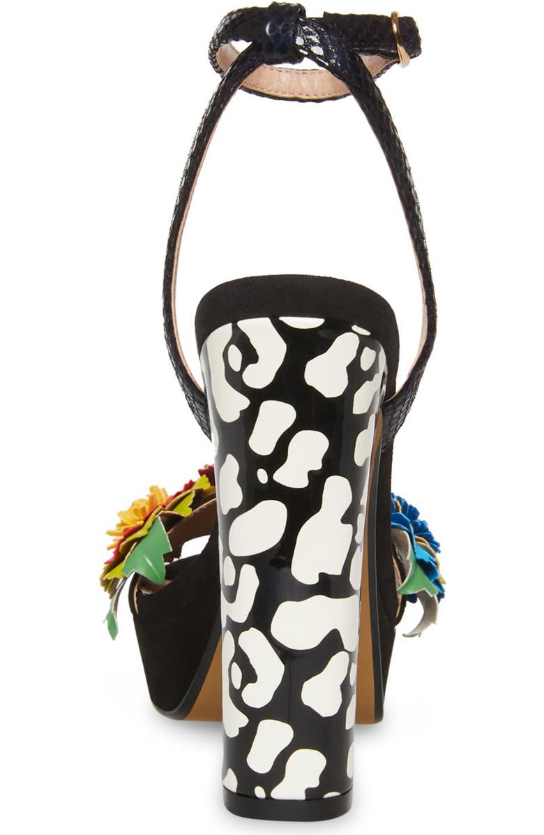 Betsey Johnson Milana Platform Ankle Strap Sandal, Alternate, color,