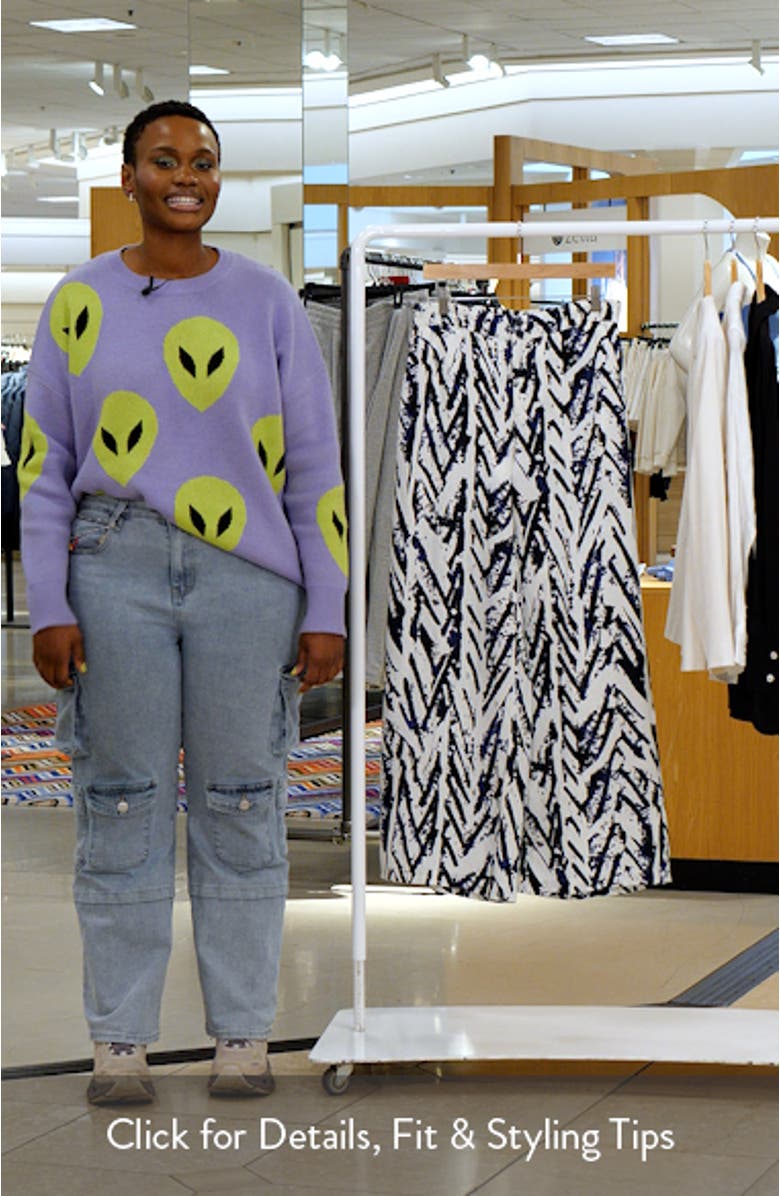 Crosshatch Linen Blend Pants, sales video thumbnail