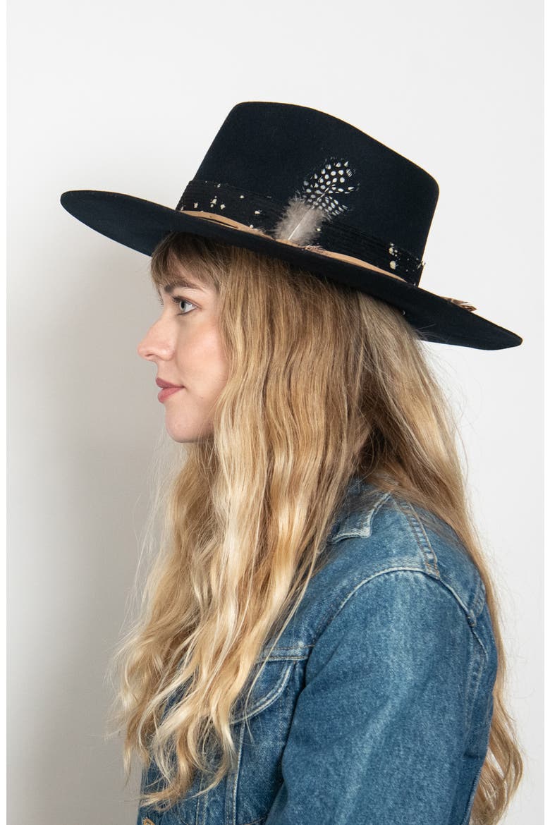 Cashmere Rancher Hat, Alternate, color, MIDNIGHT