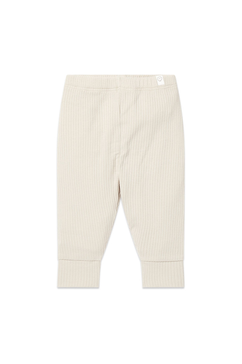 Ribbed Leggings, Main, color, Ecru