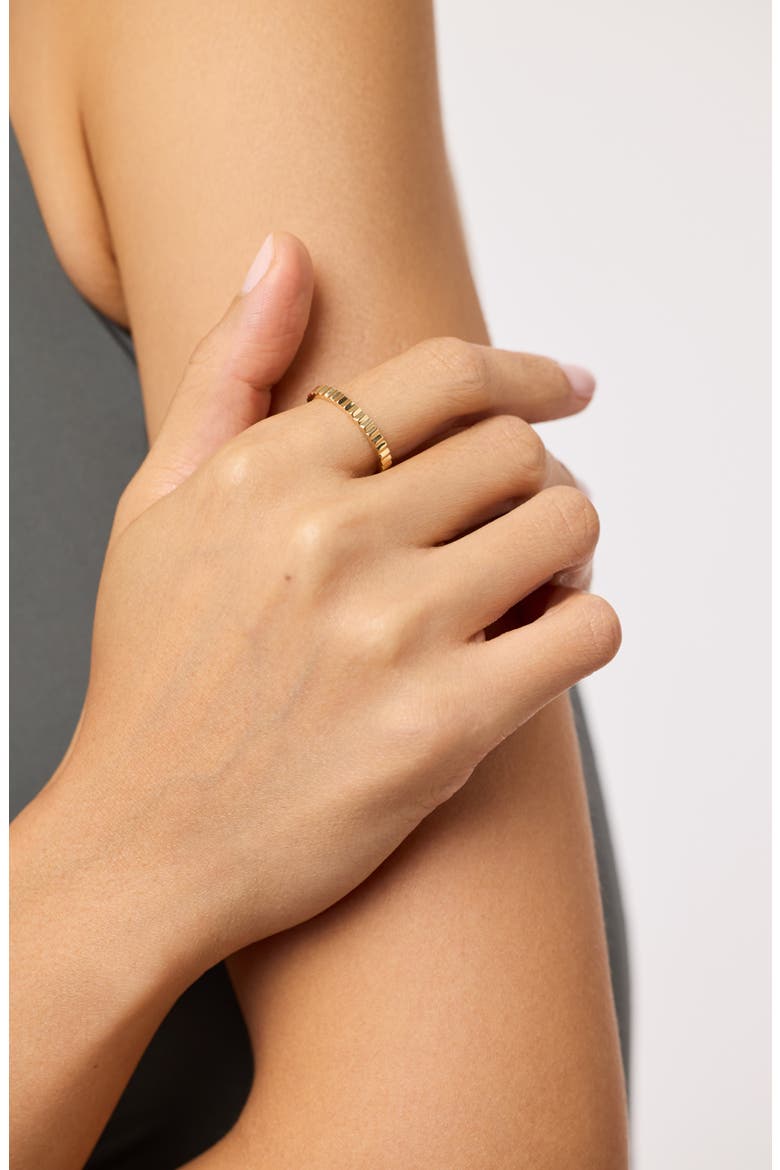 Solid Yellow Gold - Slim Nova Ring, Alternate, color, Gold