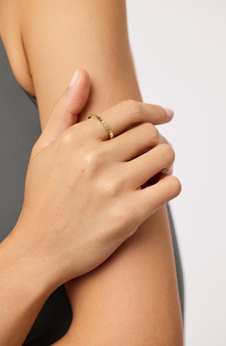 Ana Luisa Solid Yellow Gold - Slim Nova Ring, Alternate, color, Gold