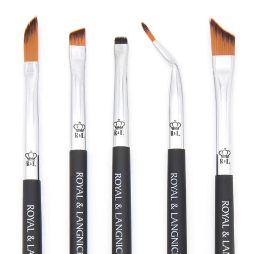 Omnia Brush Pro Line And Define Makeup Brush Set In Black