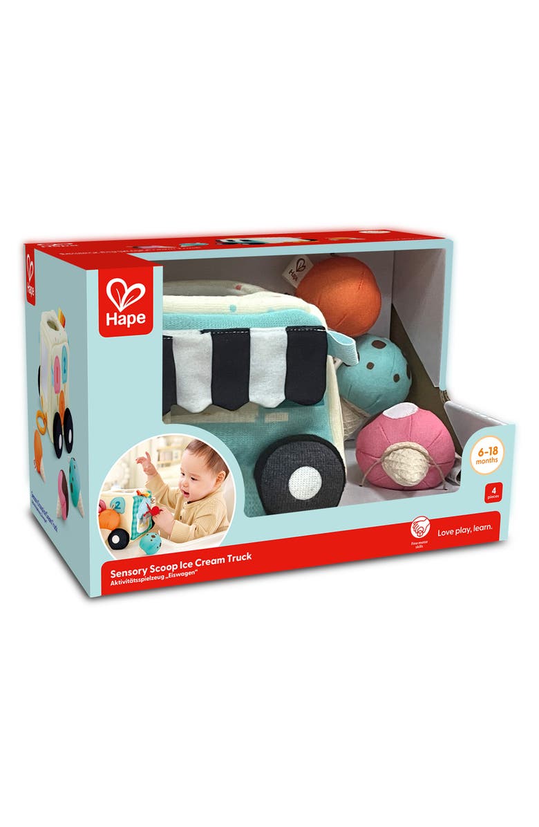 Hape Sensory Scoopie Ice Cream Truck Play Set, Alternate, color,