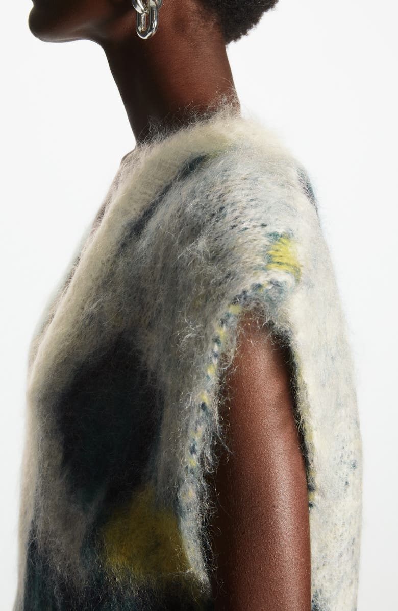 COS Mohair & Wool Sweater Vest, Alternate, color,