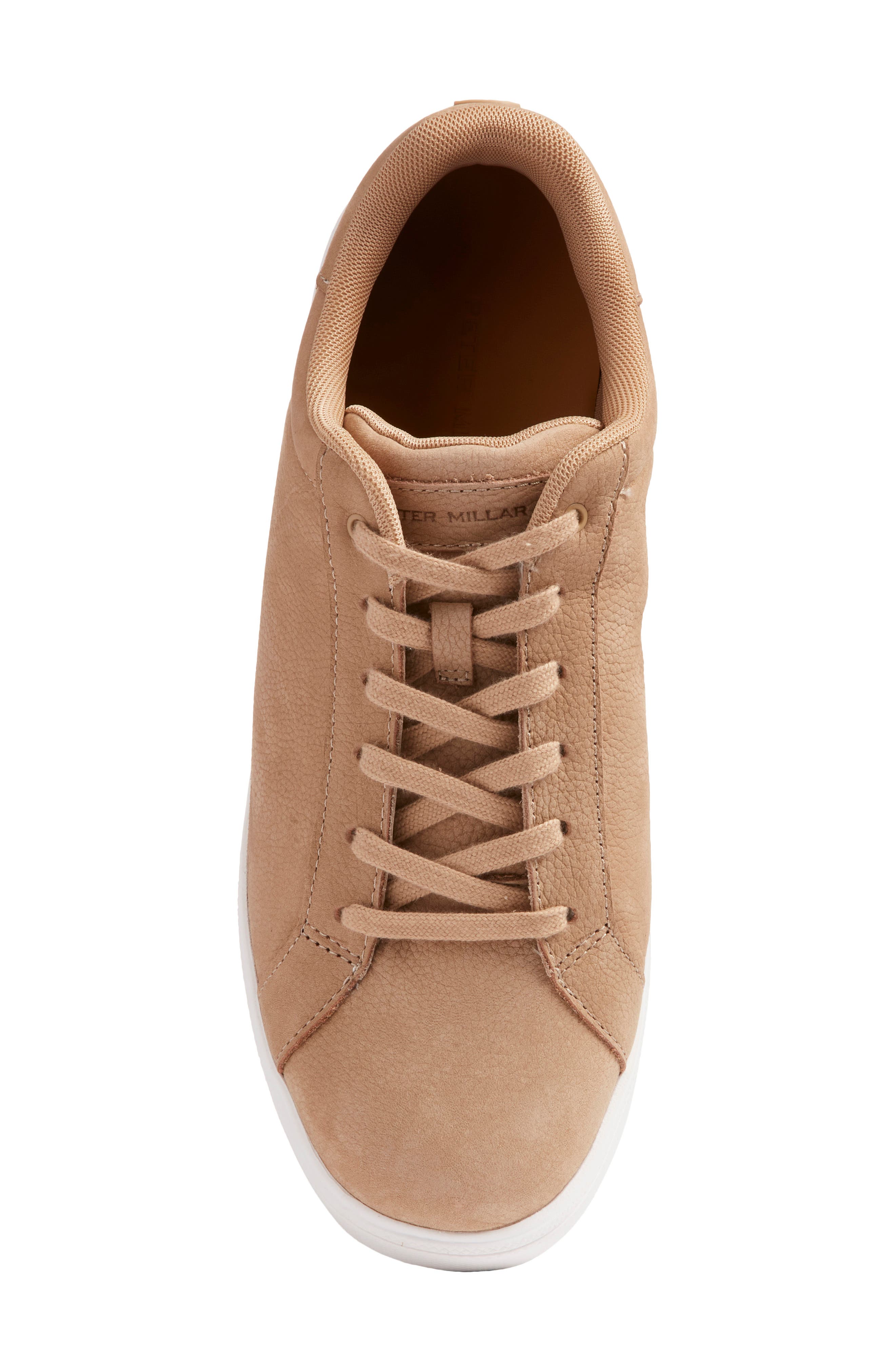 Peter Millar Drift Classic Sneaker, Alternate, color, Wheat