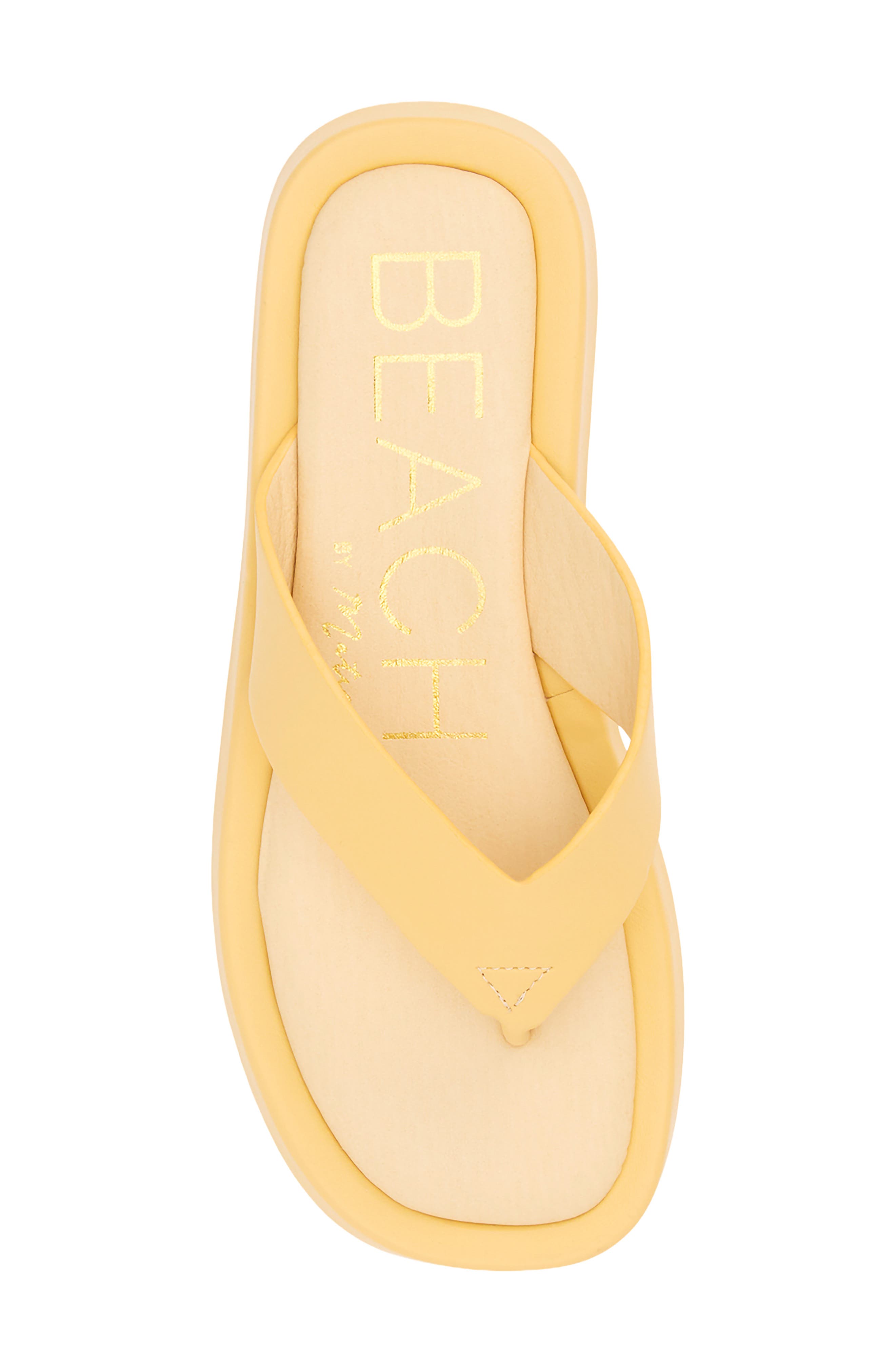 Coconuts by Matisse Mallorca Platform Flip Flop, Alternate, color, Butter