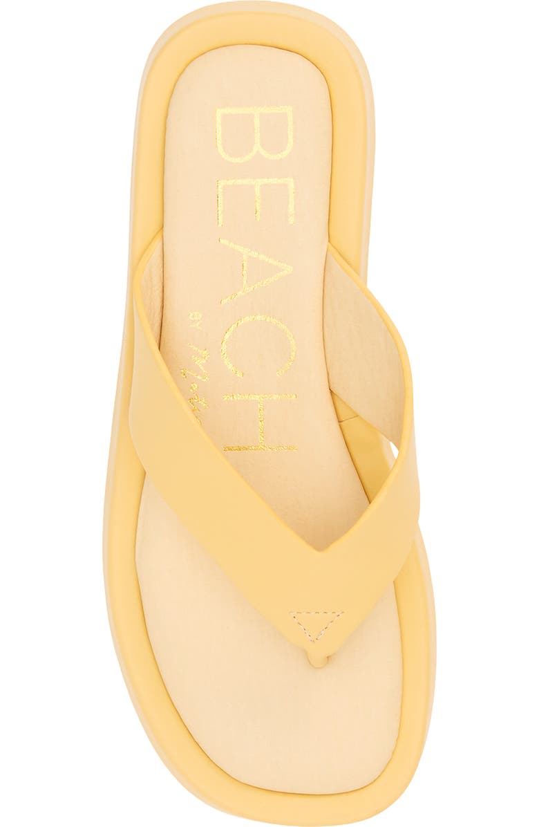 Coconuts by Matisse Mallorca Platform Flip Flop, Alternate, color, Butter