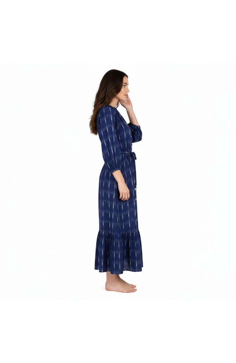 Mer St. Barth Juliette shirtdress, Alternate, color, Indigo