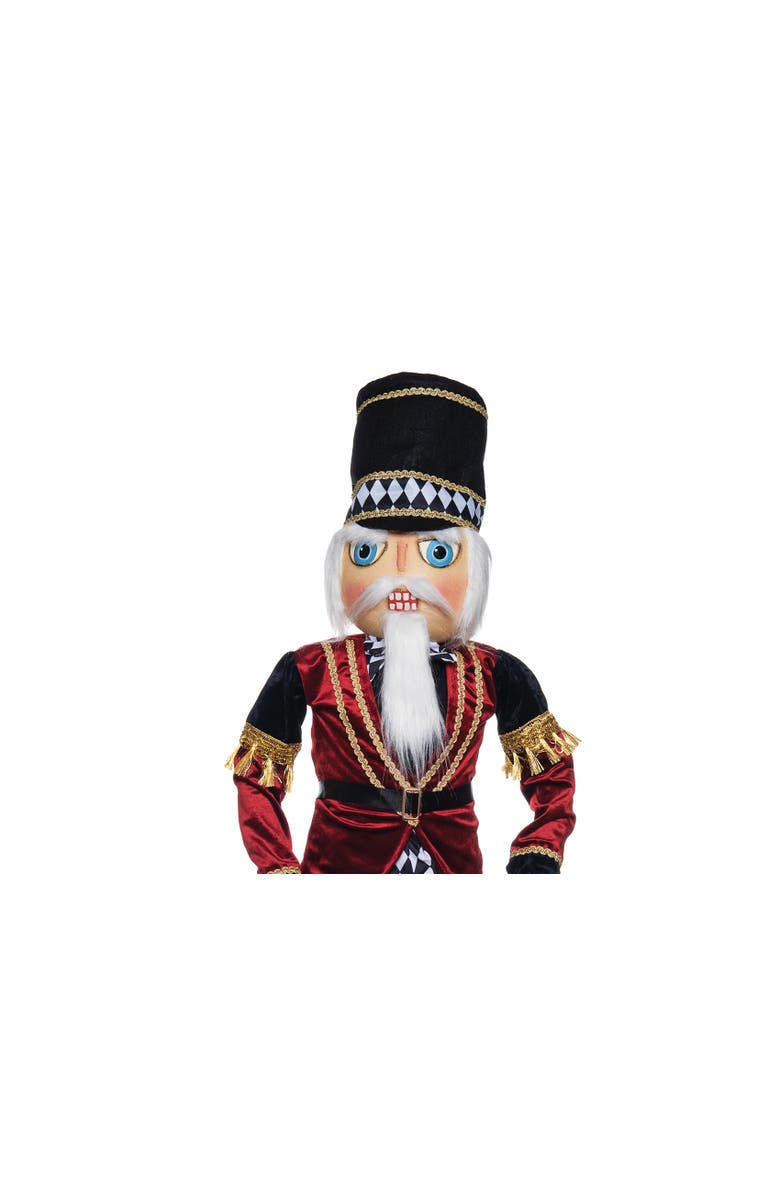 Gallerie II Nash Nutcracker Joe Spencer Gathered Traditions Soft Art Doll Christmas XMAS Winter Holiday Festive Figure Figurine, Alternate, color, Red
