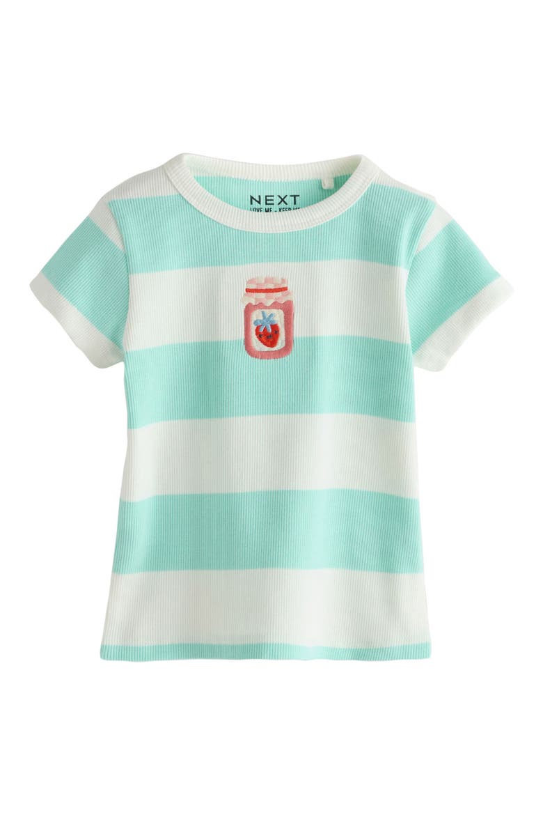 Rib Assorted 5-Pack Cotton T-Shirts, Alternate, color, PINK