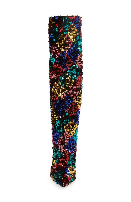 AZALEA WANG AZALEA WANG JIMENA SEQUIN STILETTO BOOT 