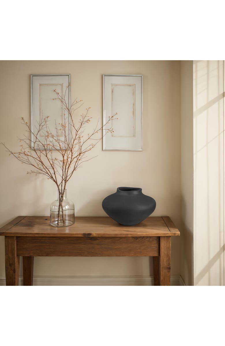 Renwil Cipher Ceramic Vase, Alternate, color,