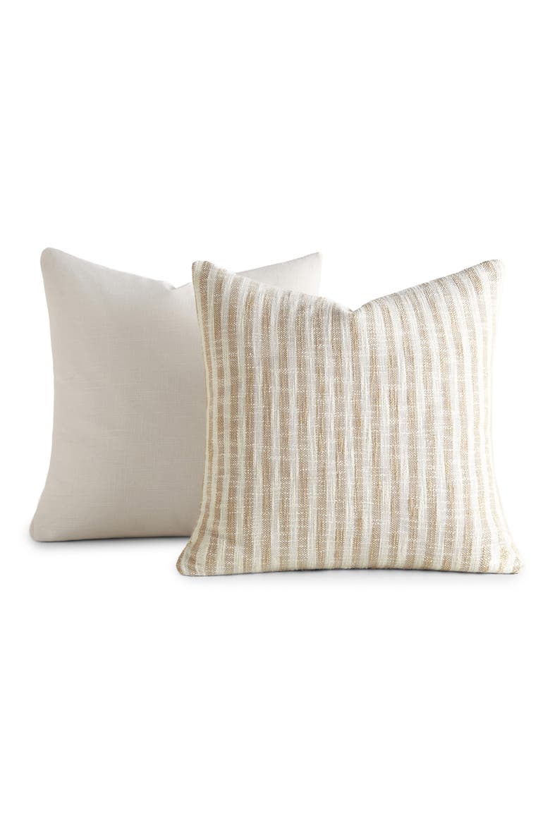Assorted 2-Pack Accent Pillows, Main, color, NATURAL