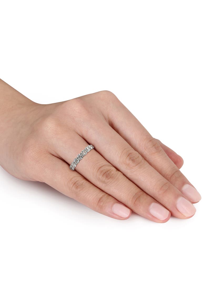 5 CTW Diamond Eternity Ring 18k, Alternate, color, 18K White Gold