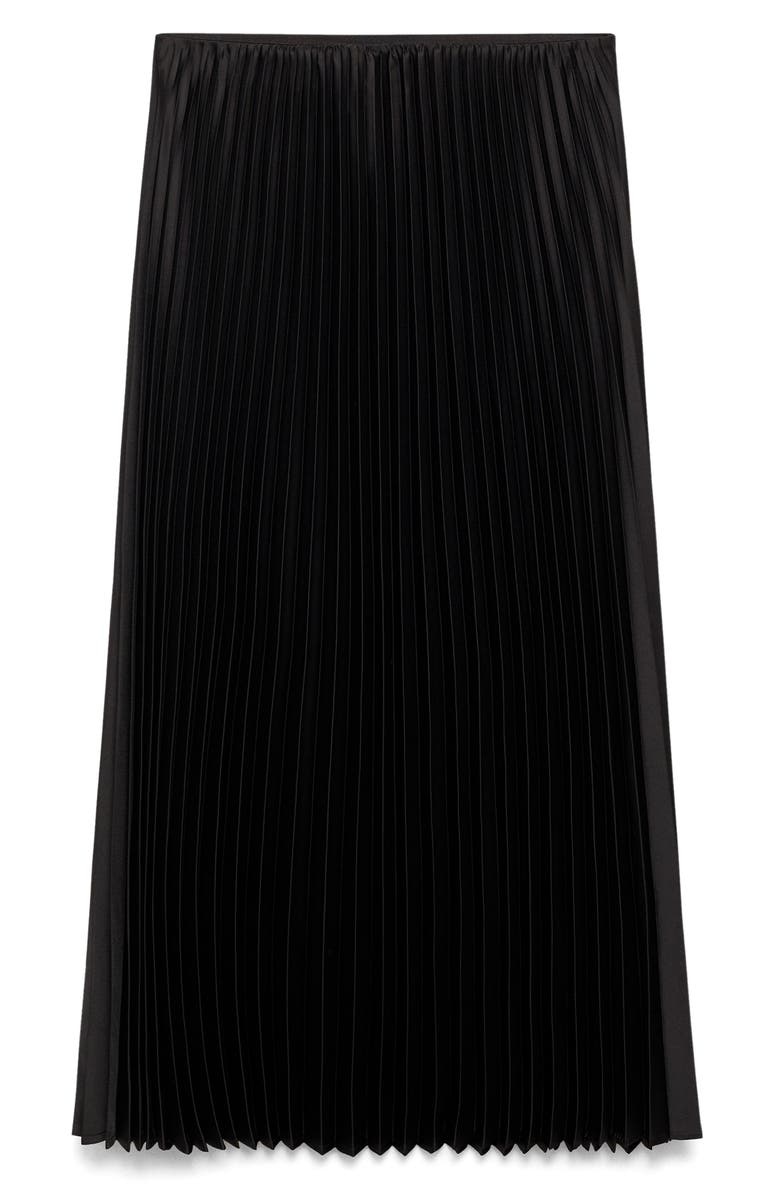 MANGO Pleated Maxi Skirt, Alternate, color, 