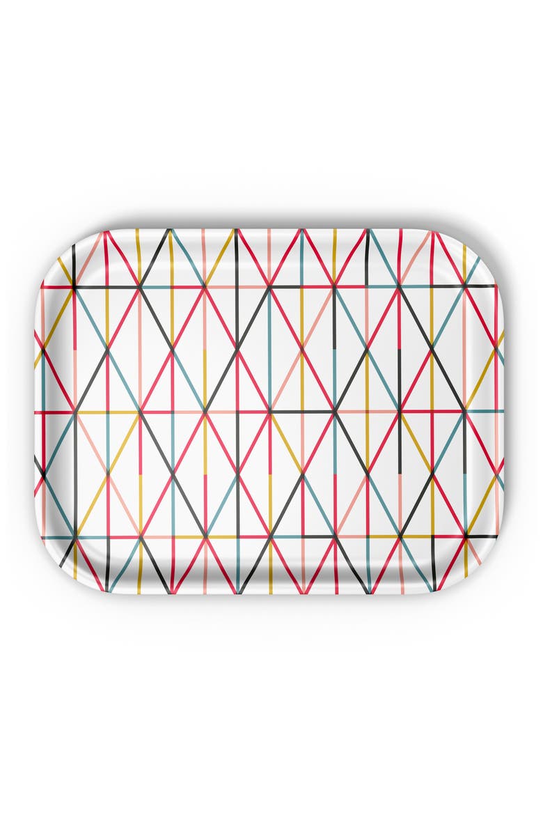 Medium Classic Grid Tray, Main, color, WHITE
