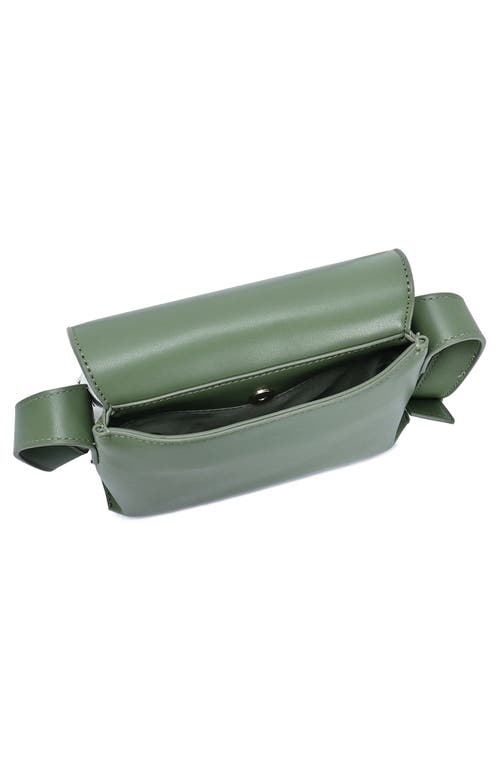 Rachel Zoe Canvas Messenger Bag In Green