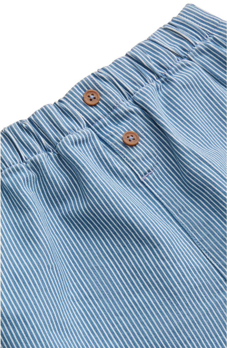 MORI Denim Shorts, Alternate, color, Stripe Denim