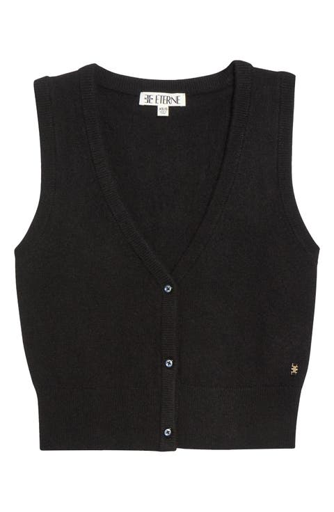 Leroy Cashmere Blend Sweater Vest