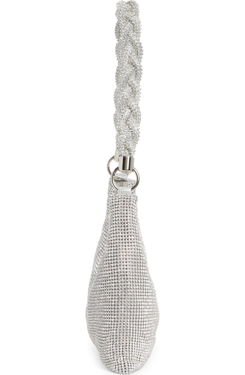 BCBG Shimmer Shoulder Bag, Alternate, color, Silver