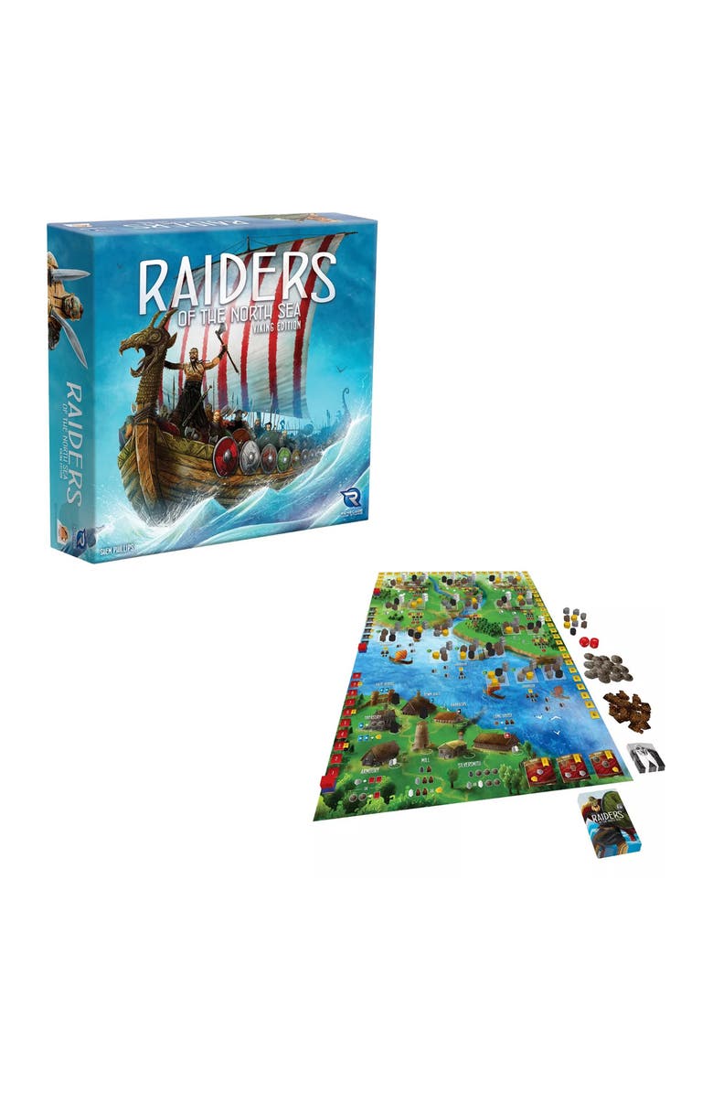 Renegade Game Studios Raiders Of The North Sea Viking Edition Strategy & War Board Game, Alternate, color,