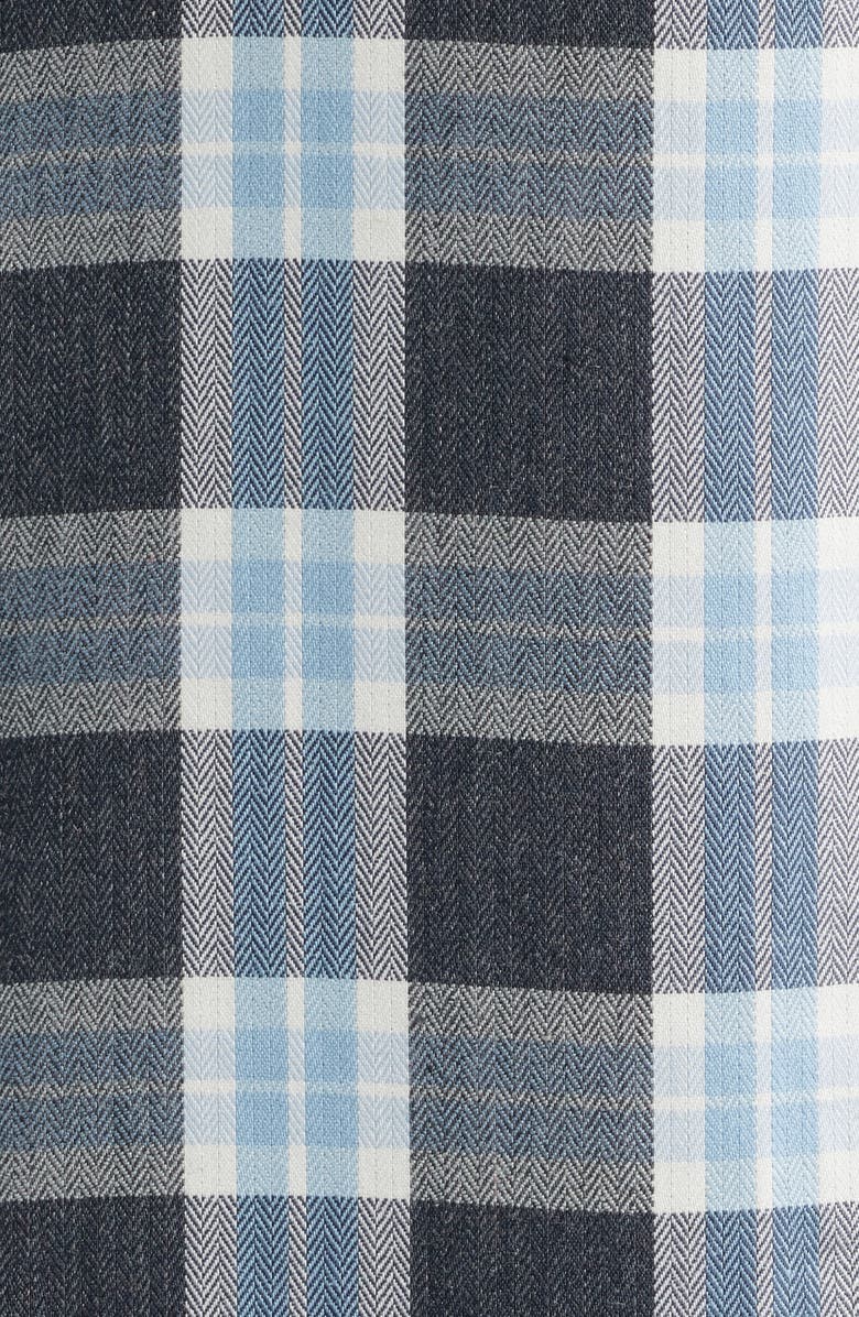 Faherty The Movement Button-Up Shirt, Alternate, color, Dark Creek Plaid