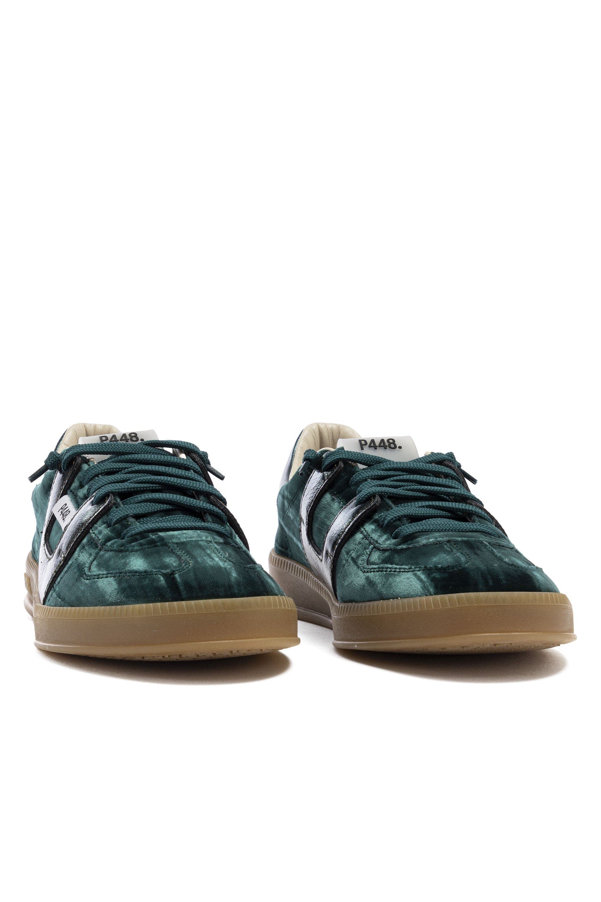 P448 Monza Sneaker, Alternate, color, Velvet Green