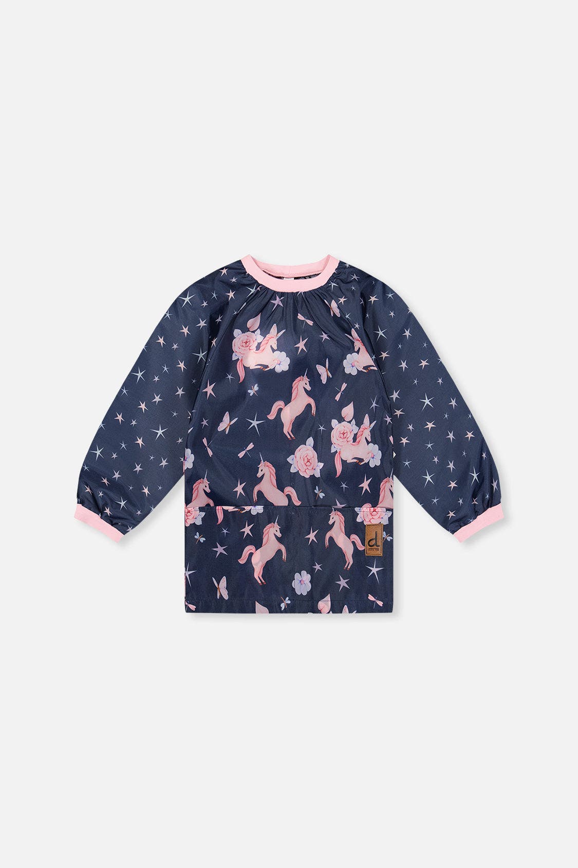 selected Navy Unicorn Print