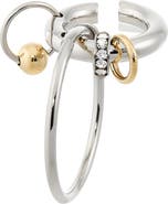 Justine Clenquet Clark Drop Hoop Ear Cuff
