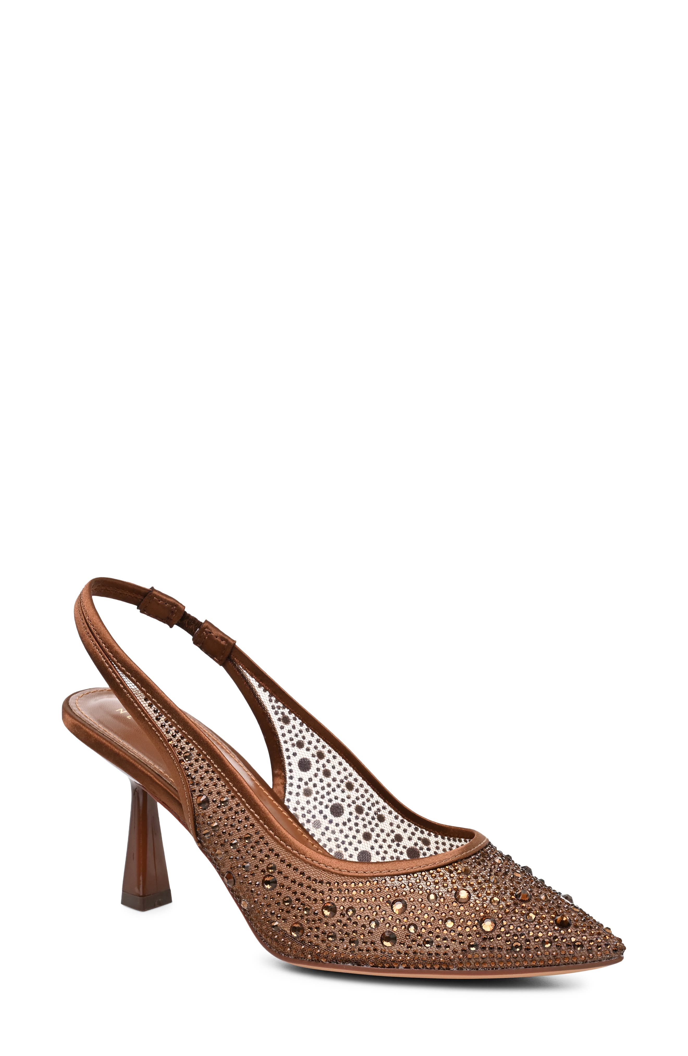 BROWN BLING MESH