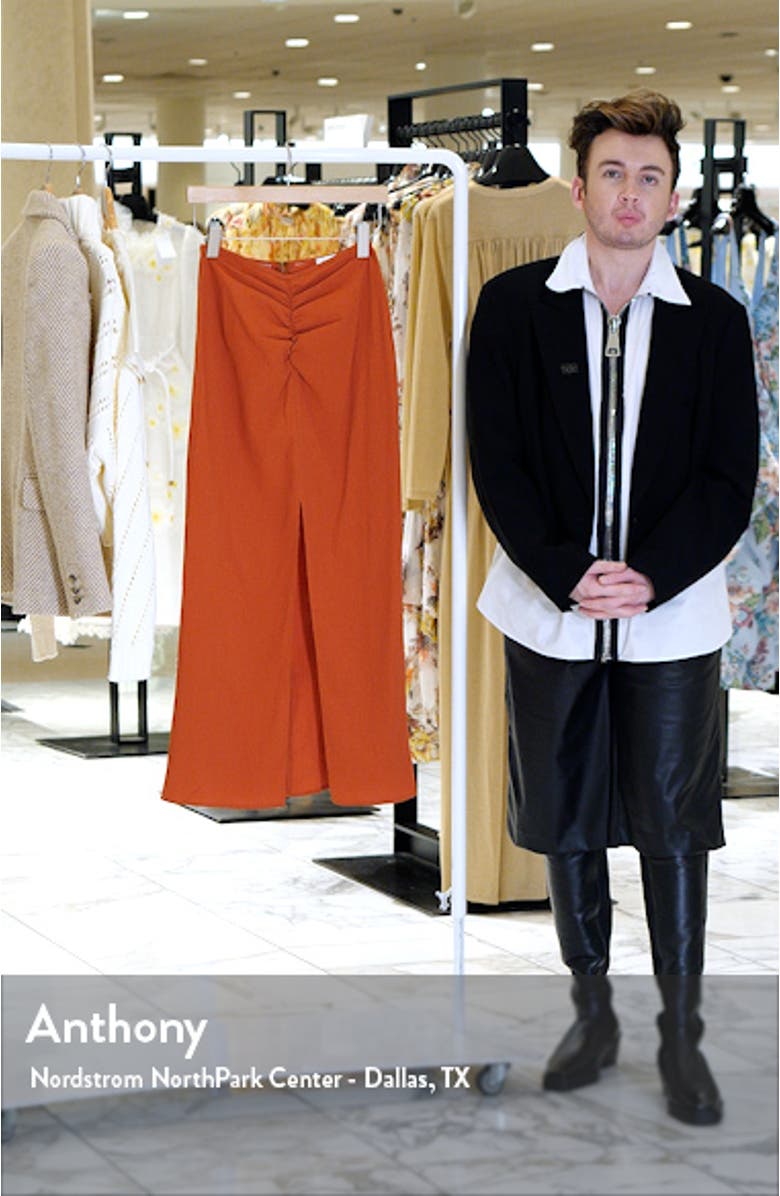 Ruched Midi Skirt, sales video thumbnail