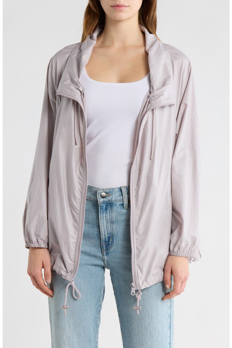 Windbreaker Jacket, Alternate, color, GREY