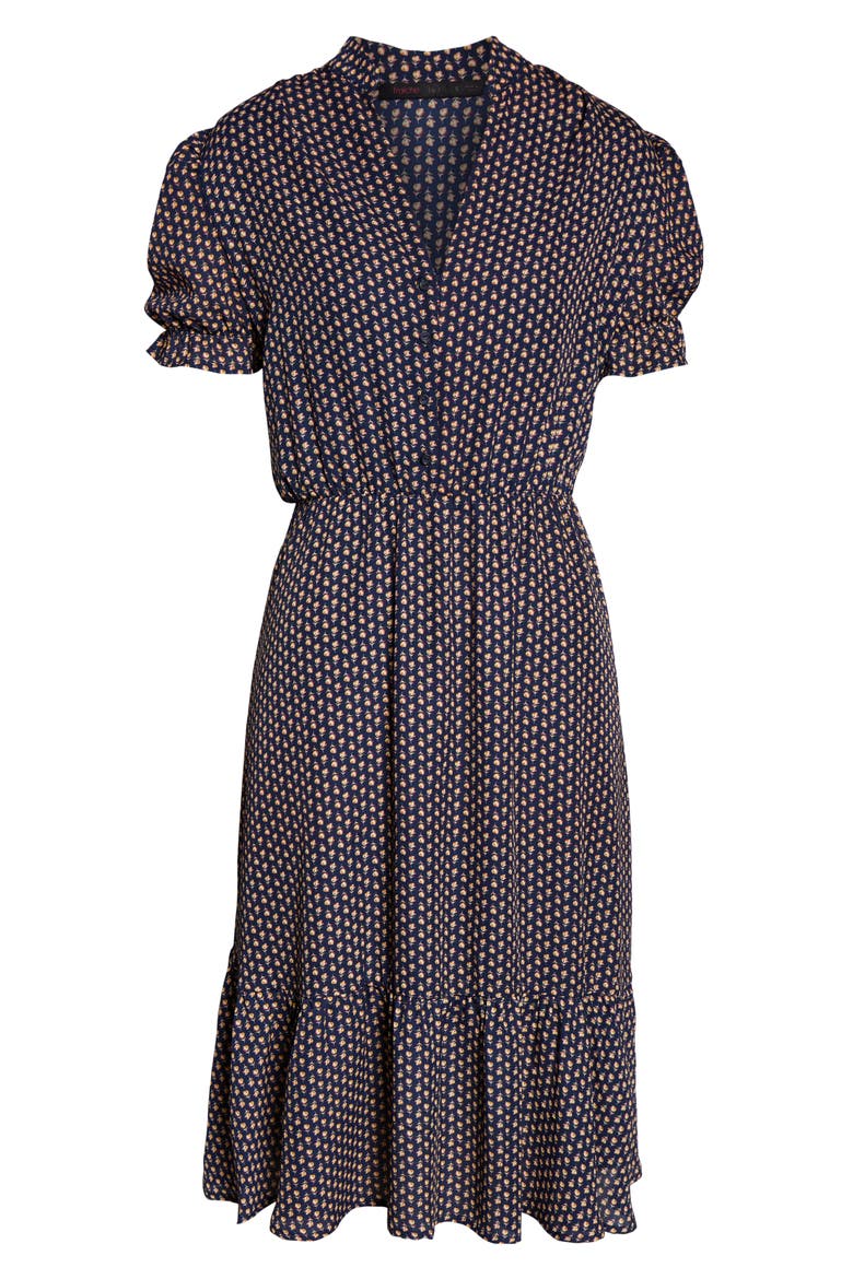 Puff Sleeve Midi Dress, Alternate, color, SOPHI