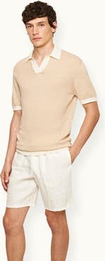 Orlebar Brown Horton Merino Tailored-Fit Polo Shirt