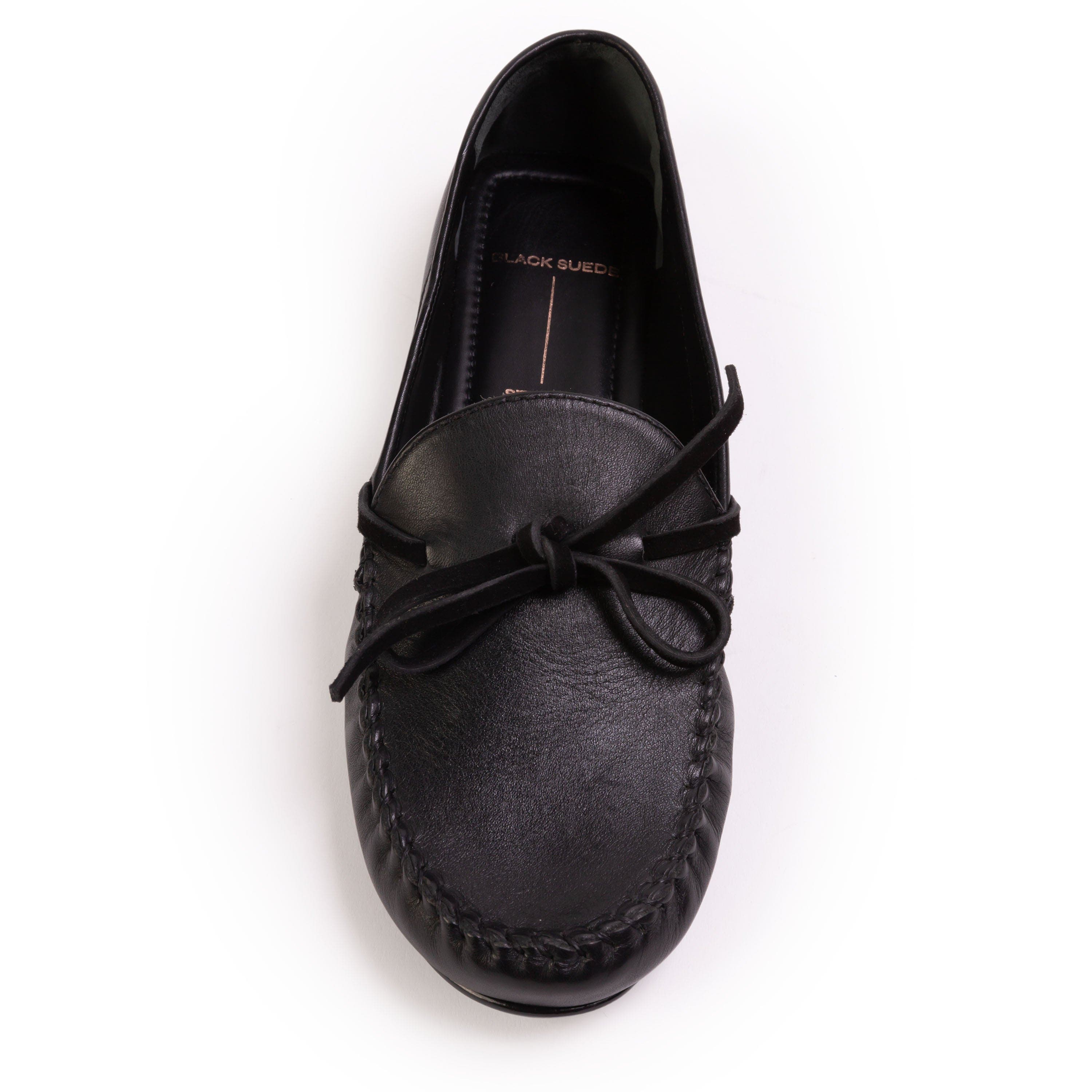 BLACK SUEDE STUDIO Solana Loafer, Alternate, color, 
