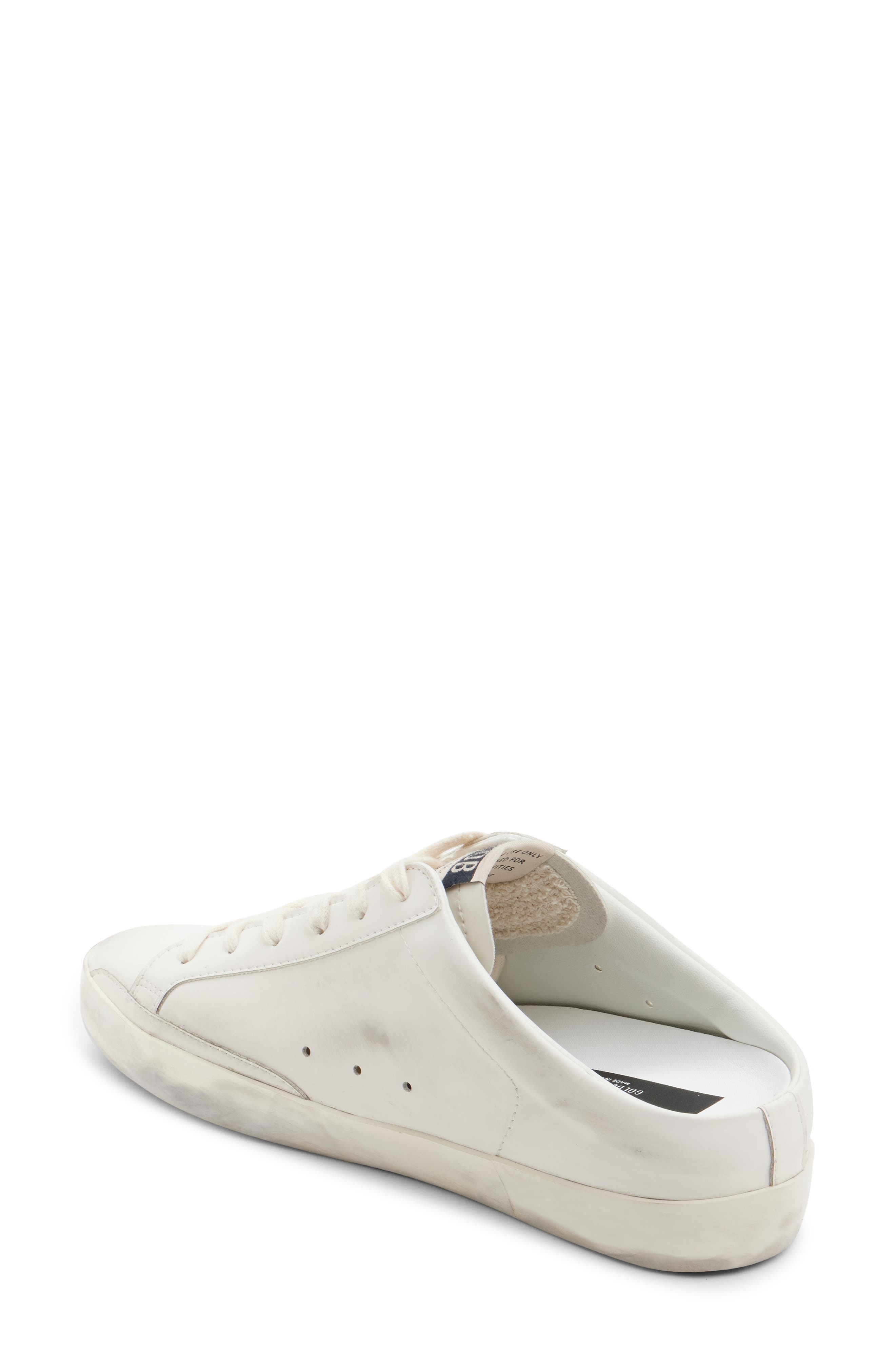 Golden Goose Super-Star Sabot Mule Sneaker, Alternate, color, 