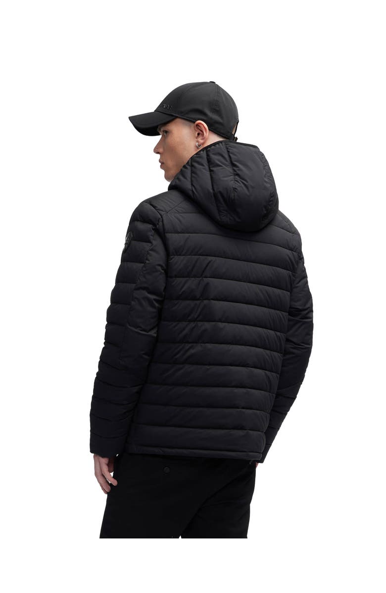 Pajar Henrik Channel Quilted Lightweight Stretch Puffer Jacket, Alternate, color, Black