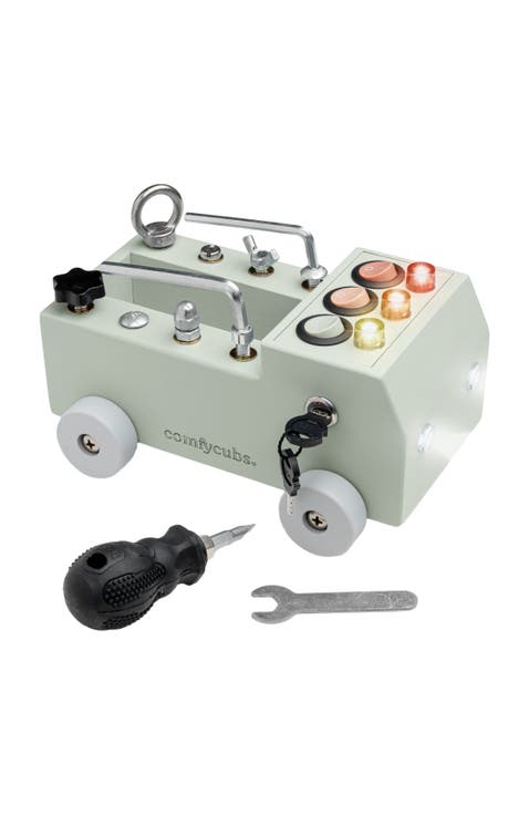 Busy Board Truck Toy Set for Kids 3+