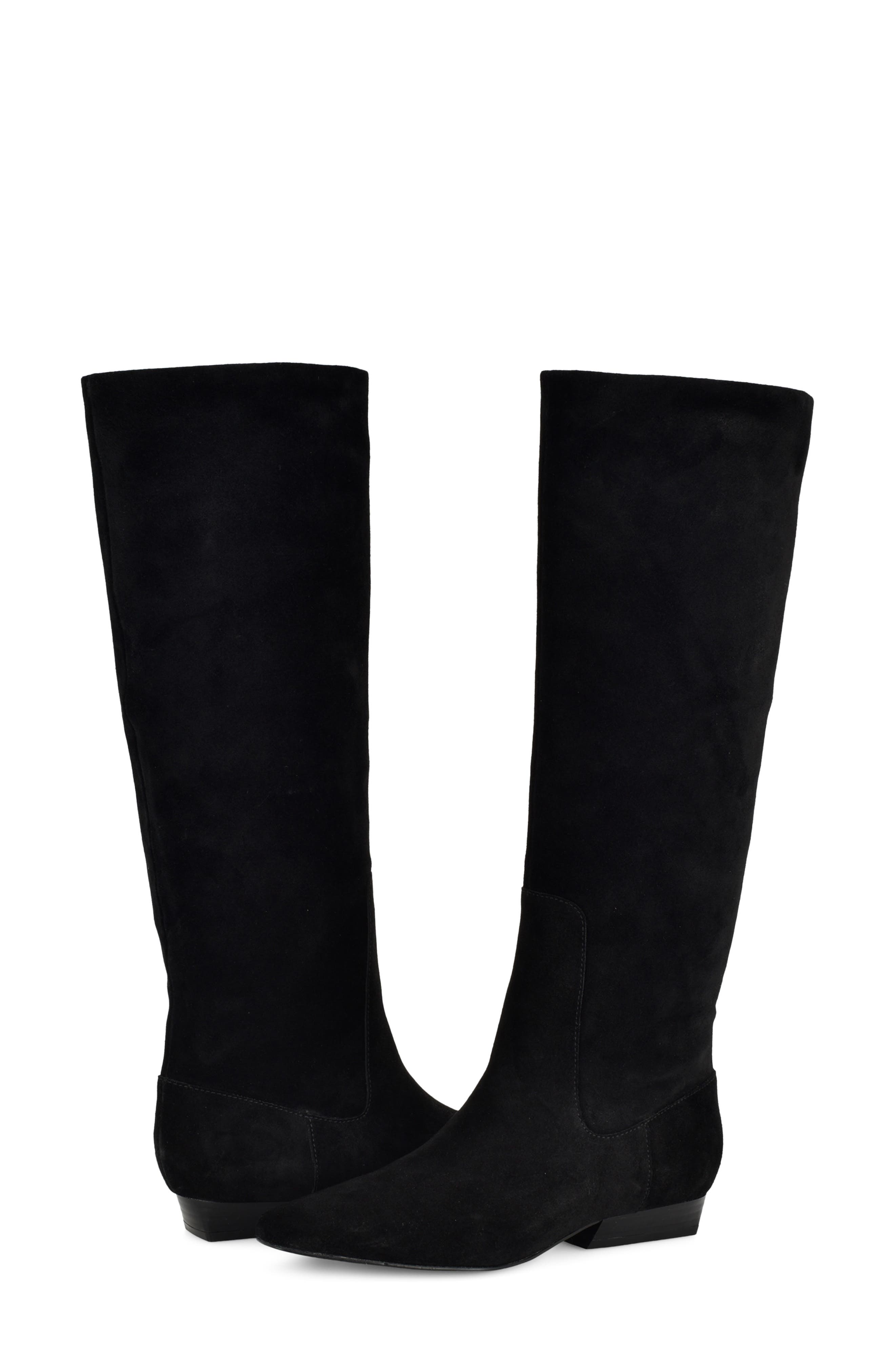 Morisa Knee High Boot, Alternate, color, BLACK