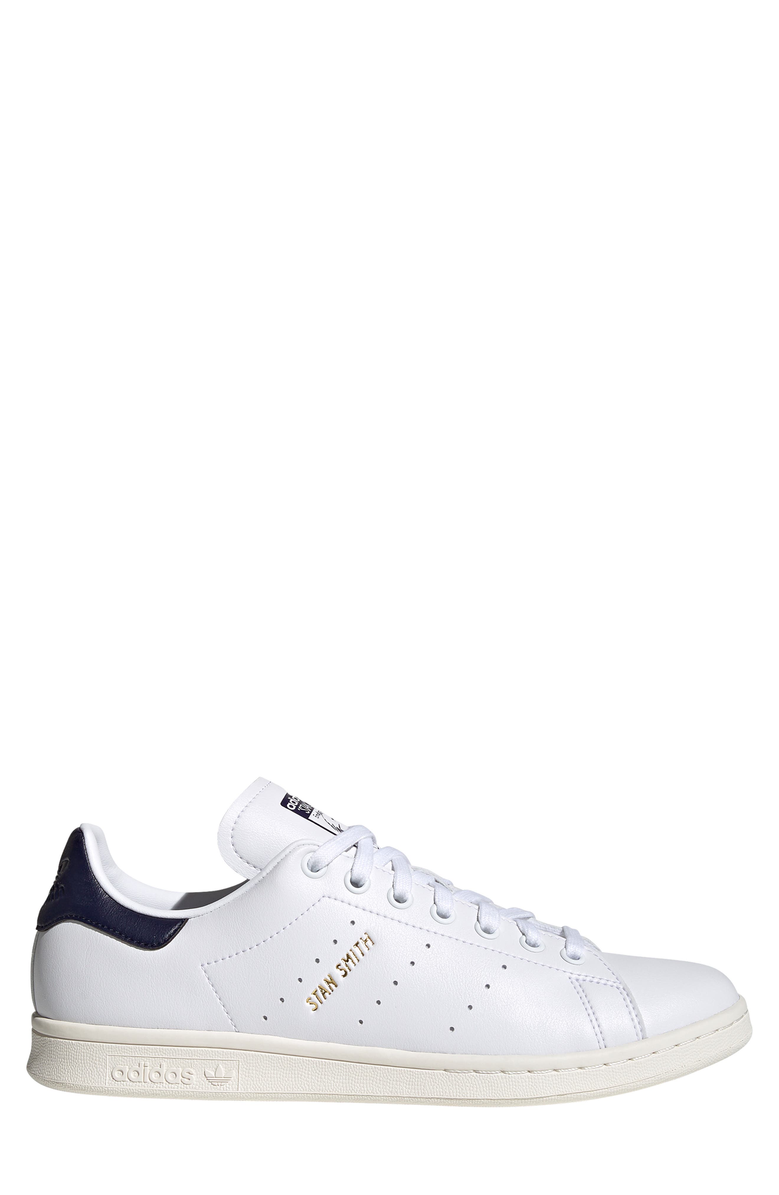 Stan Smith Primegreen Sneaker, Alternate, color, WHITE