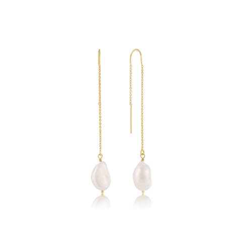 Sabina Pearl Threader Earrings