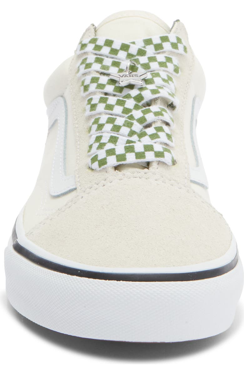 Vans Old Skool Sneaker, Alternate, color, Marshmallow/Green