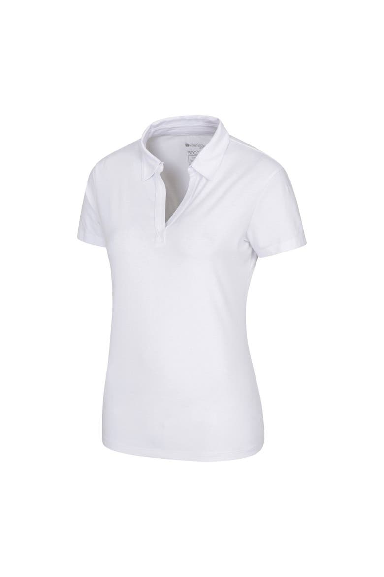 UV Protection Polo Shirt, Alternate, color, White