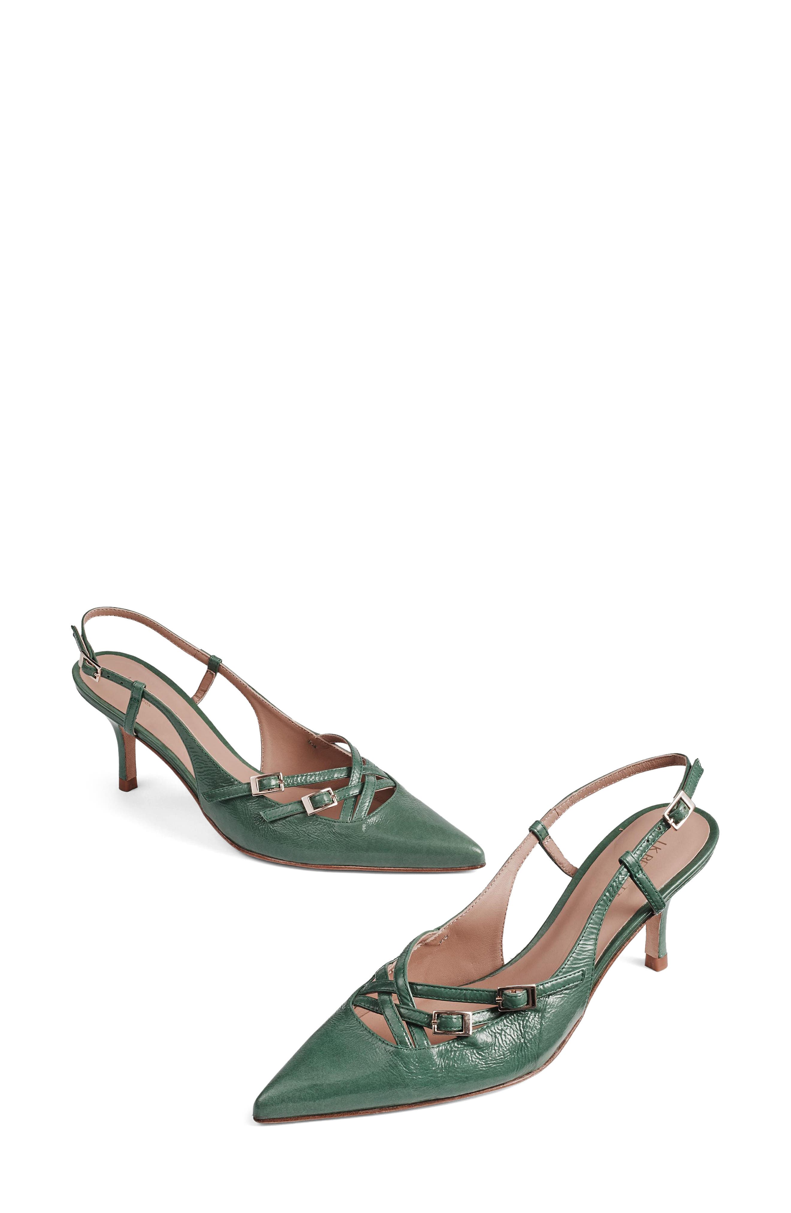 LK Bennett Caprice Slingback Pointed Toe Pump, Alternate, color, 