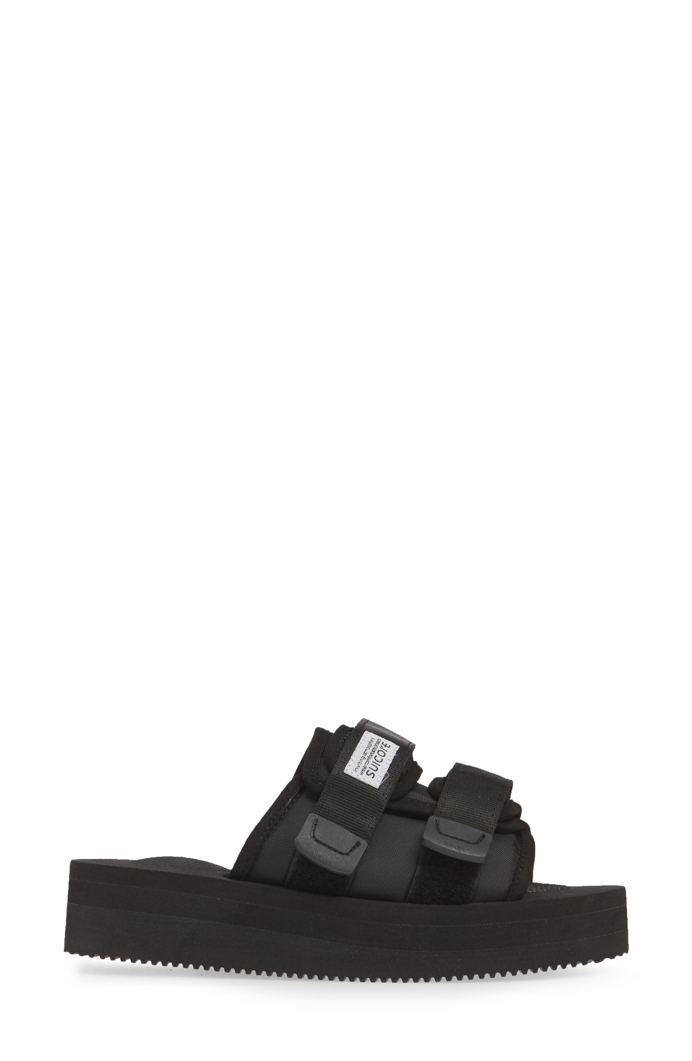 Suicoke Moto Cab Platform Slide Sandal, Alternate, color, 