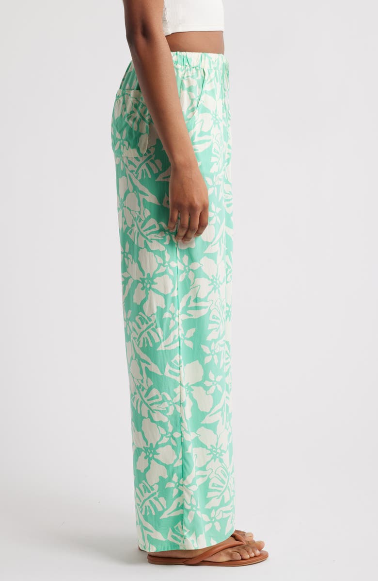 Rip Curl Sun to Sea Wide Leg Pants, Alternate, color, Green