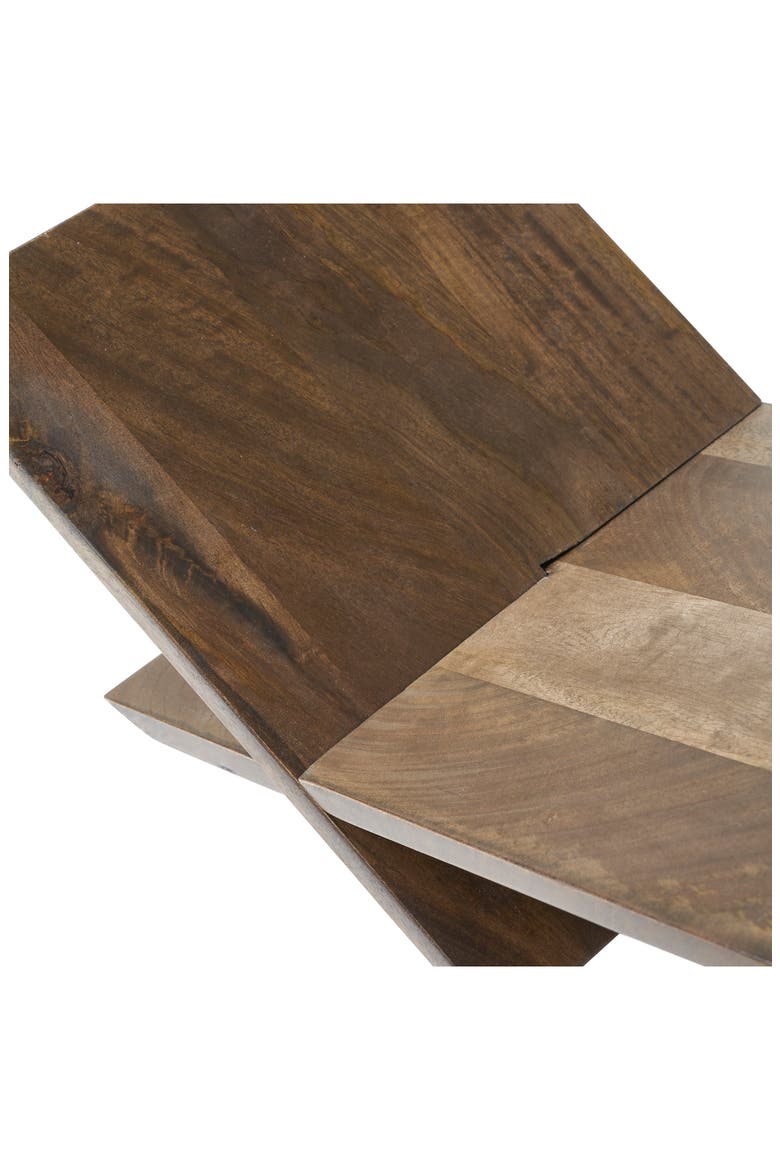 Wood Book Holder, Alternate, color, BROWN